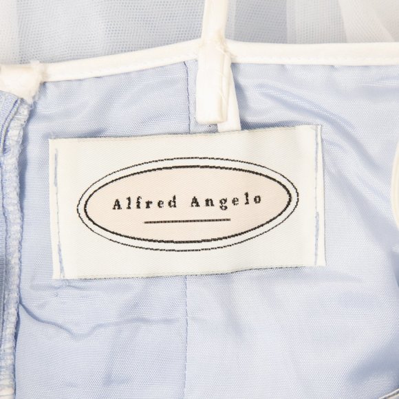 Vintage 90s 2 Cinderella Ball Gown Dress Blue - Picture 7 of 9